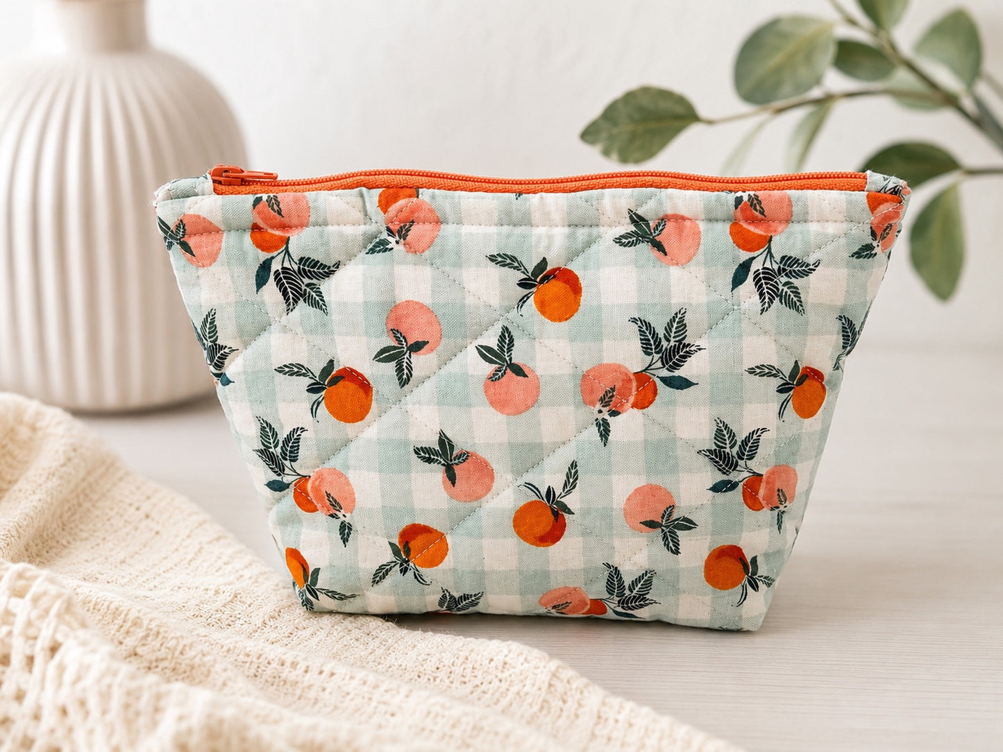Peach Please! Make Up Bag