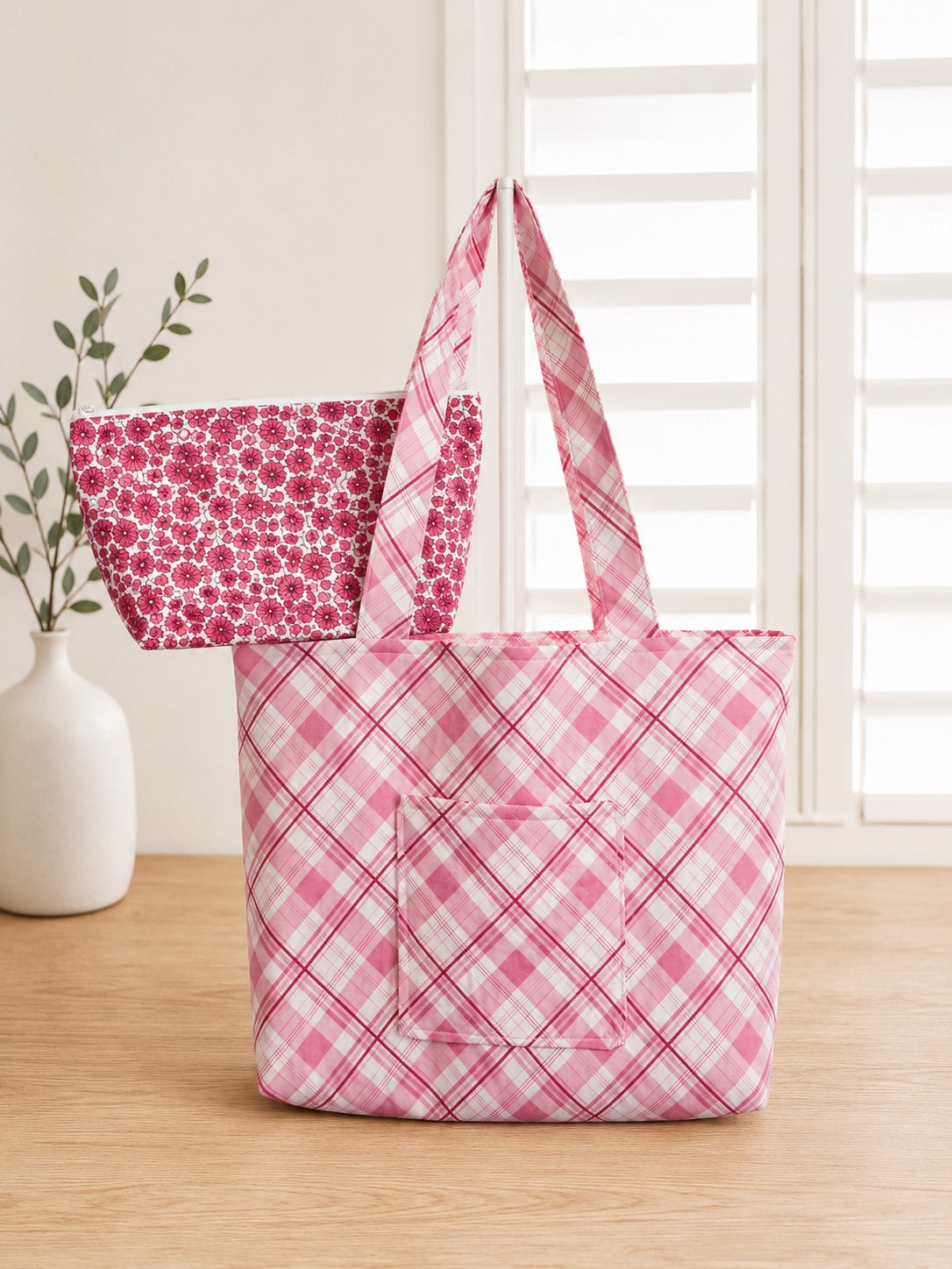 Quilted Tote Bag – Handcrafted & Customizable