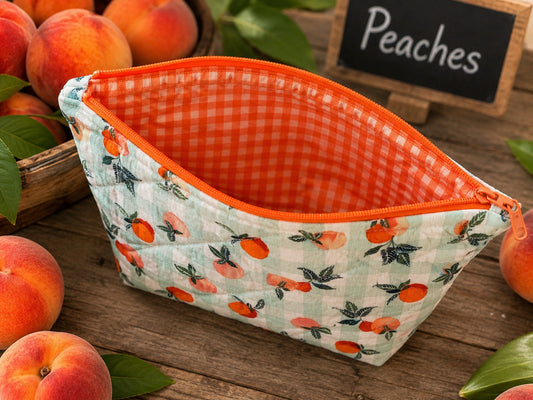 Peach Please! Make Up Bag