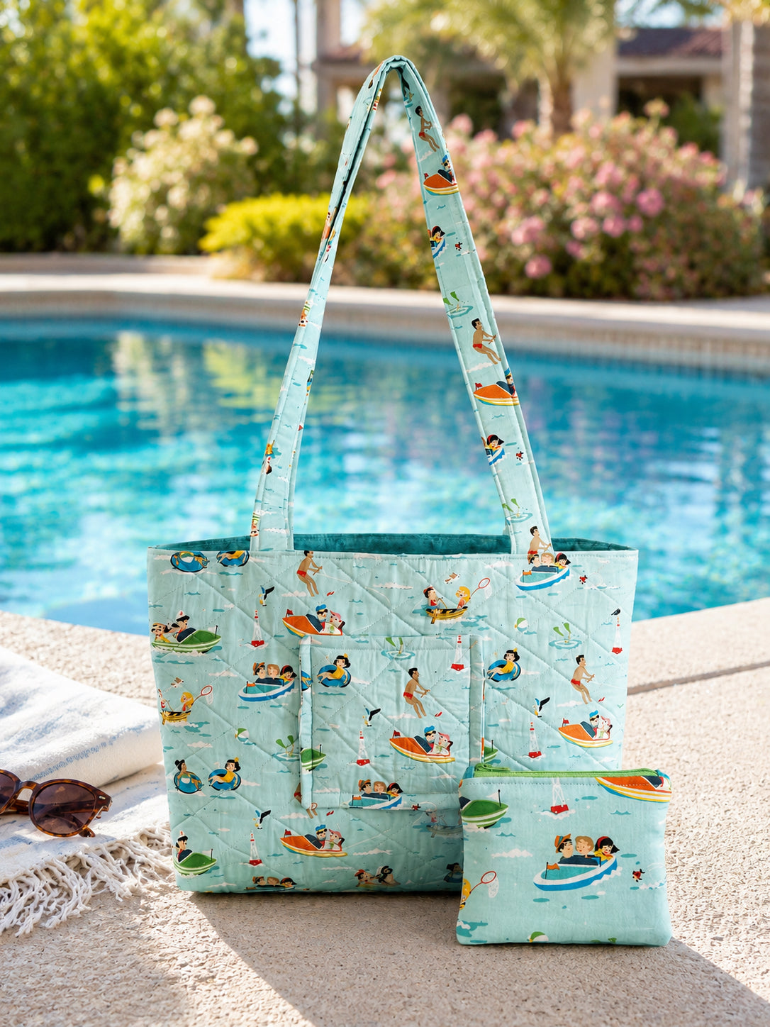Quilted Tote Bag – Handcrafted & Customizable