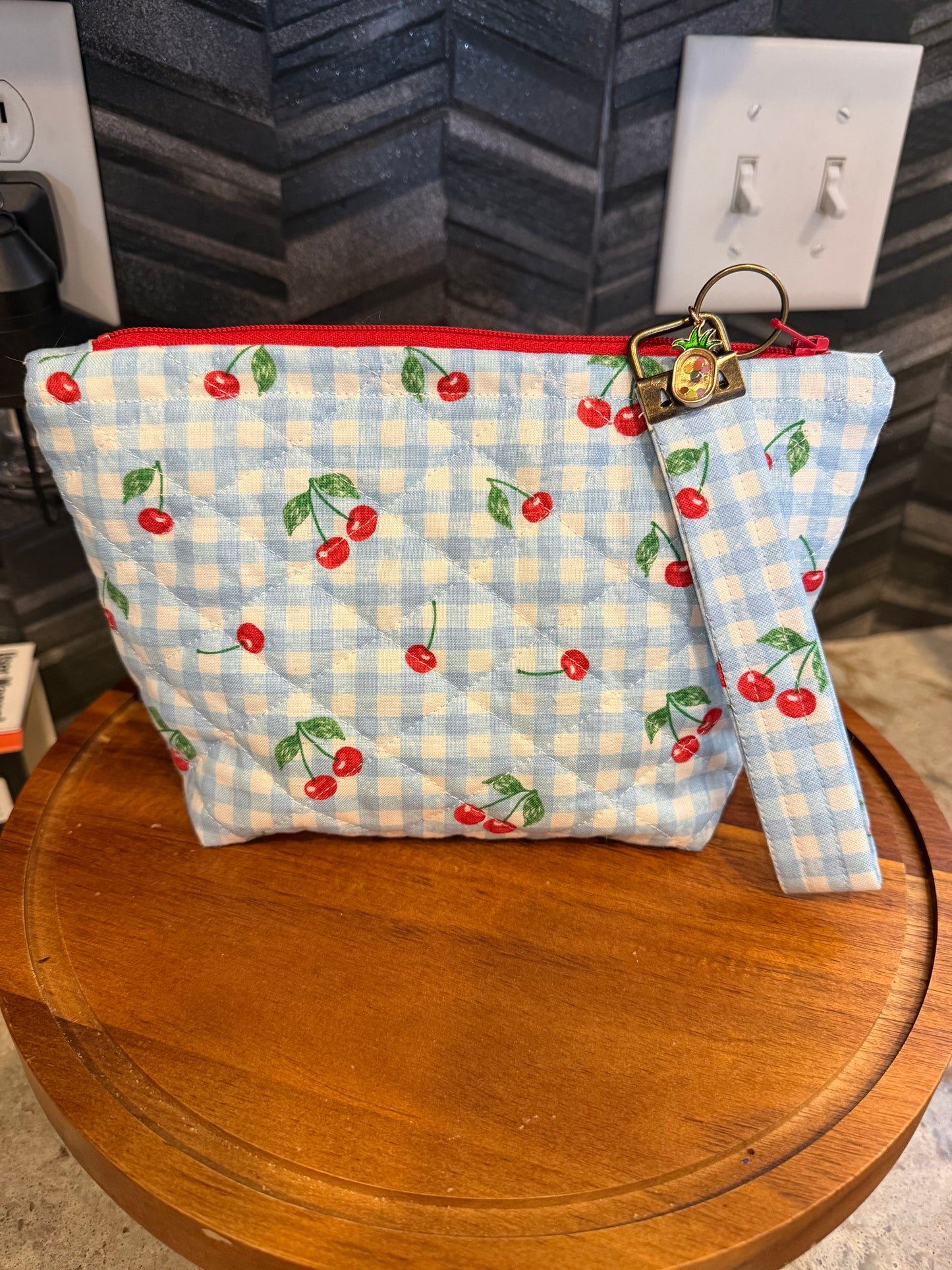 Quilted Make Up Bag- Custom Made Just for You!