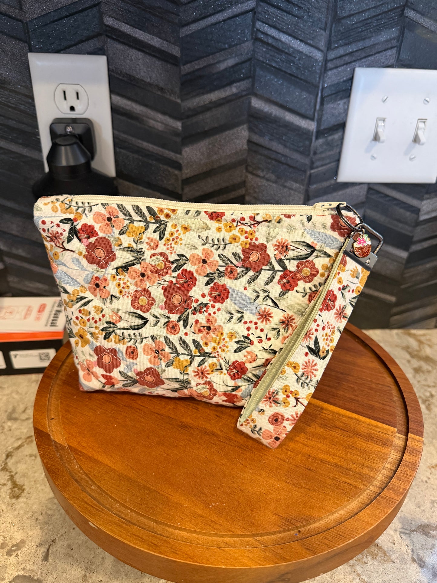 Quilted Make Up Bag- Custom Made Just for You!