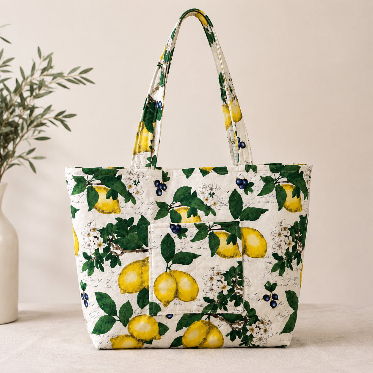 Quilted Tote Bag – Handcrafted & Customizable